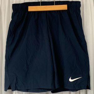 Navy Blue Nike Workout Shorts